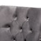 Baxton Studio Remy Grey Velvet Espresso Finished 2-Piece Wood Dining Chair Set 162-10460 - alternate 6